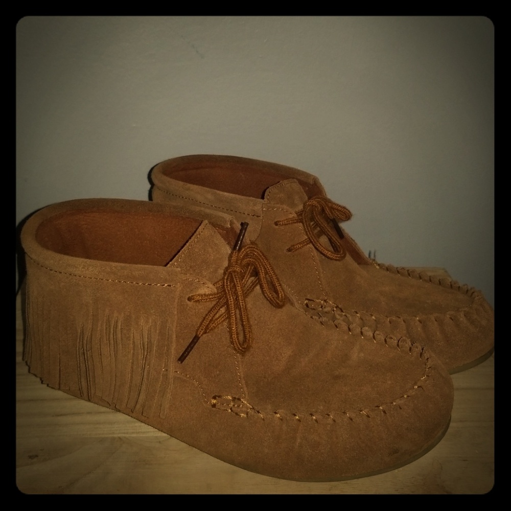 Moccasins suede